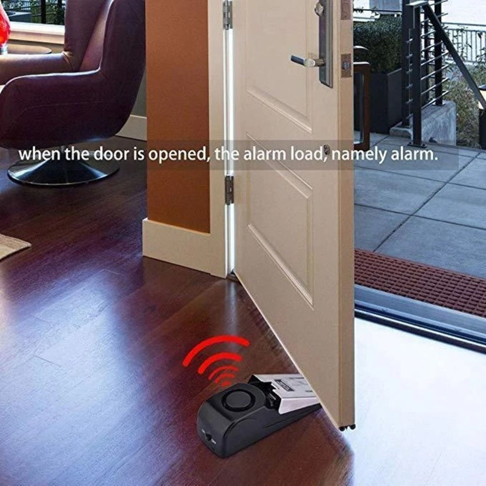 Intelligent Home Security Wedge Door Stop with Intruder Detection